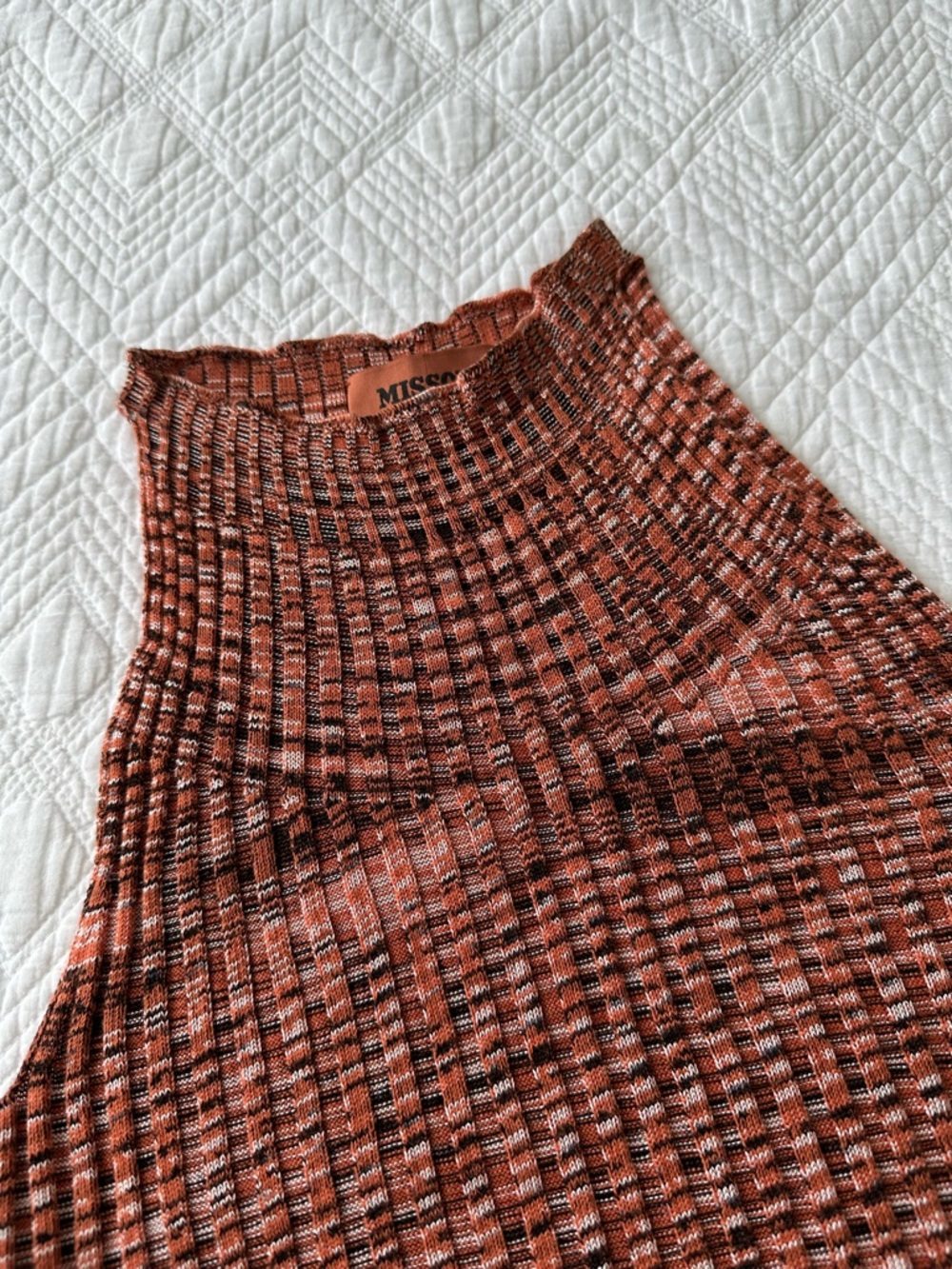 Missoni Ribbed Halter Top - Picture 3 of 8